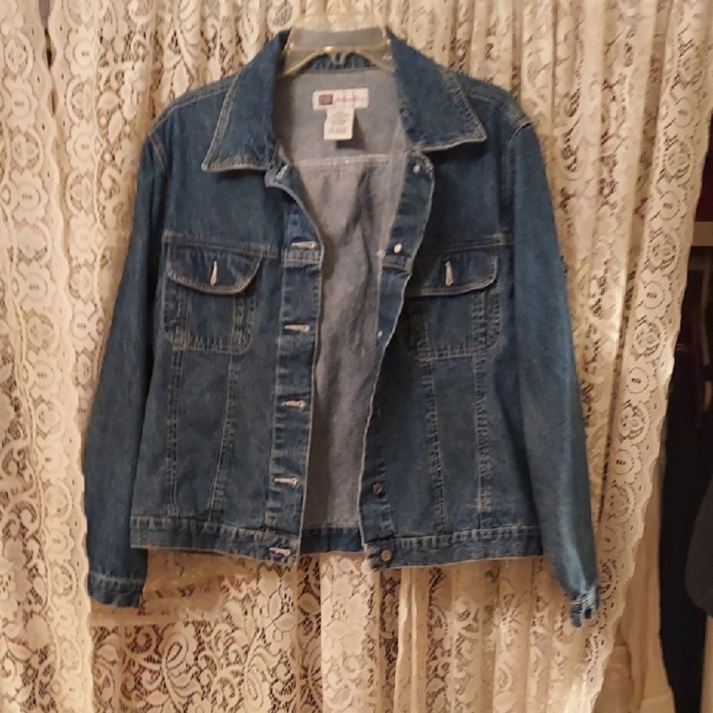 Faded Glory Blue Denim Jacket